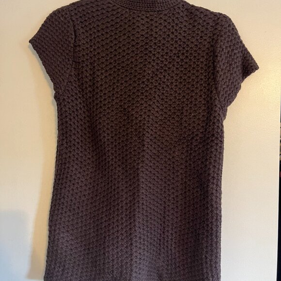 Calvin Klein Women's Size M Cap Sleeve Wool Blend Cardigan - Picture 4 of 4